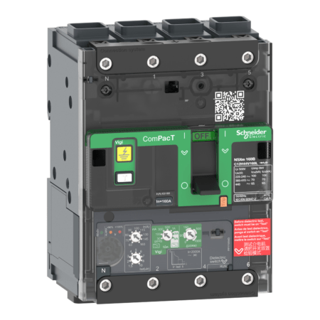 circuit breaker ComPacT NSXm B, 160A-C12B44V160L