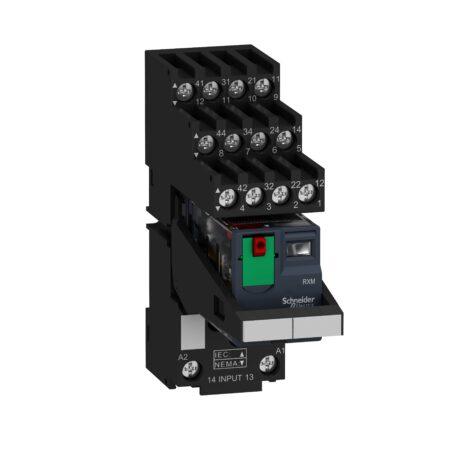 Harmony Electromechanical Miniature plug-in relay - RXM4AB2BD