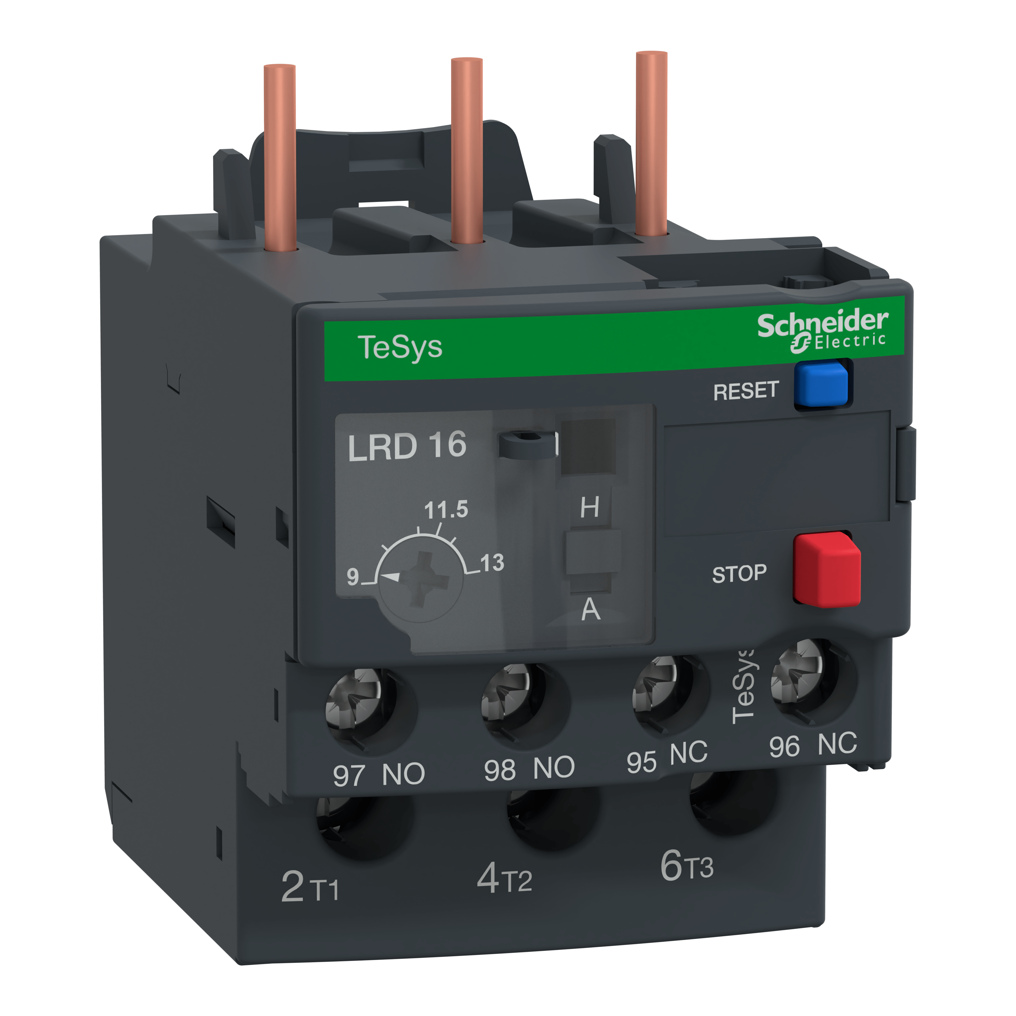 LRD16 - Thermal overload relay, TeSys LRD, 9...13 A, class 10A