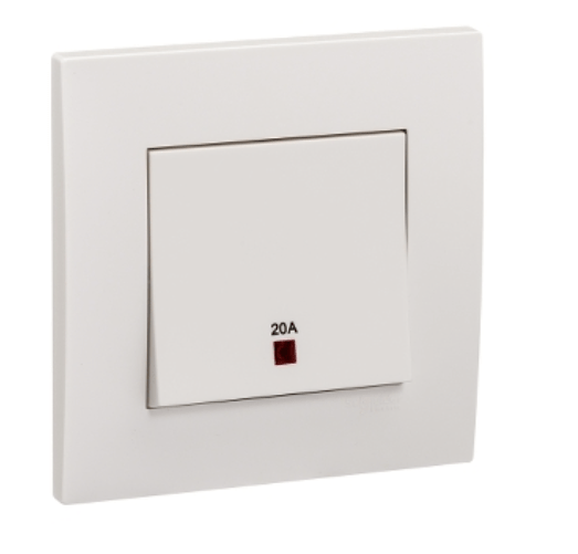 Vivace,Switched Socket,White- KB31D20NE_WE