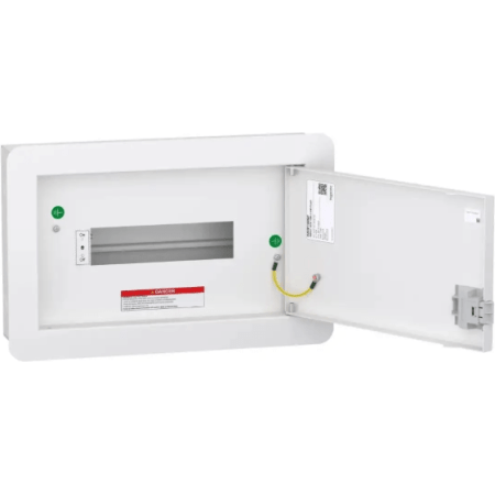 DBSP108MF - Distribution board, DBSeT, 10 module, 100 A, 2+8 ways, flush mount (Board alone)