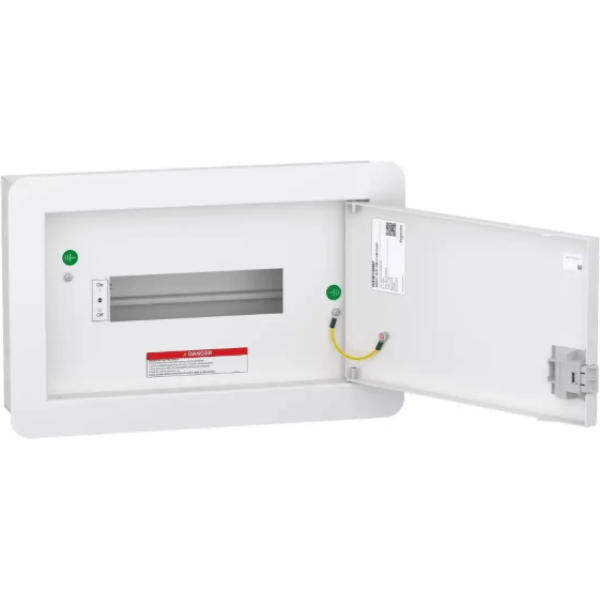 DBSP108MF - Distribution board, DBSeT, 10 module, 100 A, 2+8 ways, flush mount (Board alone)
