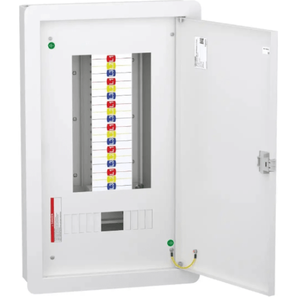 DBV336MF - VTPN Distribution board, DBSeT, 36 module, 125A Modular incomer, IP41, Flush (Board alone)