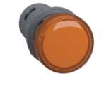 Monolithic Pilot Light, Amber- XA2EVM5LC