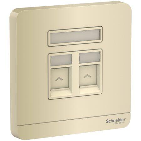 AvatarOn, Telephone + Data Socket-Wine Gold