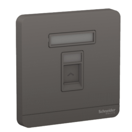 AvatarOn, data socket, Shuttered, Dark Grey