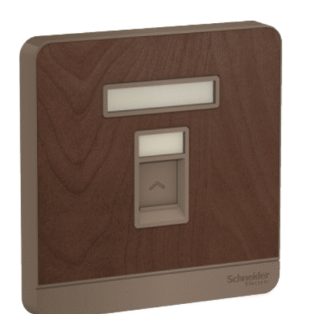AvatarOn, data socket, Shuttered, Wood