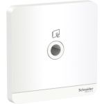 E8331TVM_WE - AvatarOn, TV socket, master, 75 Ohm, White