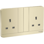 E83T25_WG - Switched socket, AvatarOn, complete product, screw terminal, IP20, wine gold