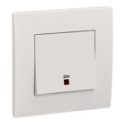 KB31D20NE_WE - 20A 250V 1 Gang Double Pole Switch with Neon and Earth