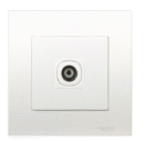 KB31TV_WE - 1 GANG TV CO-AXIAL OUTLET