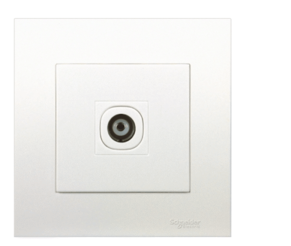 KB31TV_WE - 1 GANG TV CO-AXIAL OUTLET
