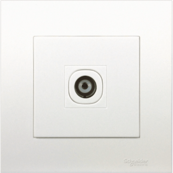 KB31TV_WE - 1 GANG TV CO-AXIAL OUTLET