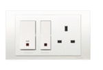 KBT15D45N - Cooker control unit, Vivace, 45A, 250V, white