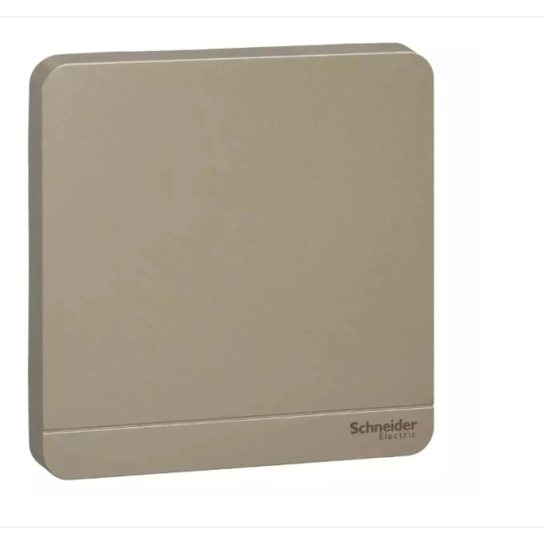 E8330X_WG - AvatarOn, blank plate, 1 gang, Wine Gold