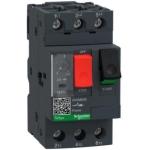 GV2ME08 - Motor circuit breaker, TeSys Deca, 3P, 2.5 to 4A, thermal magnetic, screw clamp terminals, button control
