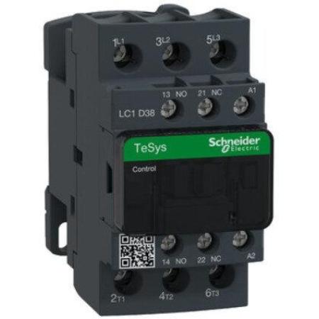 LC1D38M7 - TeSys D contactor - 3P(3 NO) - AC-3 - <= 440 V 38 A - 220 V AC 50/60 Hz coil