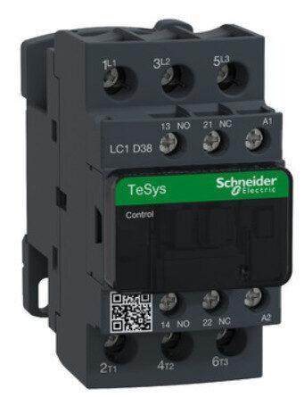 LC1D38M7 - TeSys D contactor - 3P(3 NO) - AC-3 - <= 440 V 38 A - 220 V AC 50/60 Hz coil