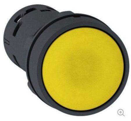 Monolithic Push Button, Yellow