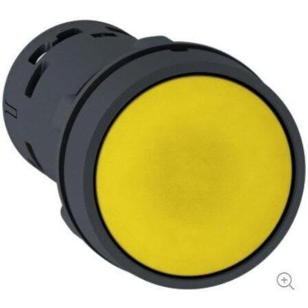 Monolithic Push Button, Yellow