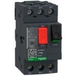 GV2ME22 - Motor circuit breaker, TeSys Deca, 3P, 20 to 25A, thermal magnetic, screw clamp terminals, button control