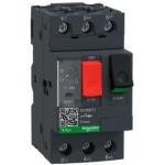 GV2ME21 - Motor circuit breaker, TeSys Deca, 3P, 17 to 23A, thermal magnetic, screw clamp terminals, button control