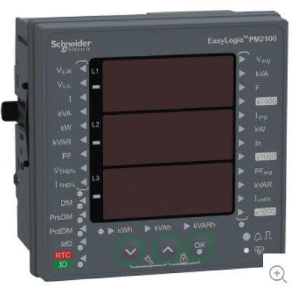 METSEPM2130 - EasyLogic PM2130 - Power & Energy meter - up to 31stH - LED - RS485 - class 0.5S