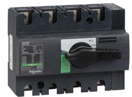 28911 - switch-disconnector Compact INS125 - 4 poles - 125 A