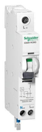 A9D11840 - iC60H - earth leakage circuit breaker - 1P + N - C curve - 40 A - 30 mA - 240 V
