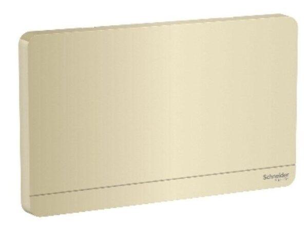 E8330TX_WG - Blank plate, AvatarOn, 2 gangs, Wine gold