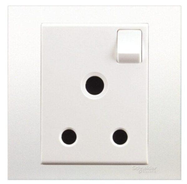 KB15_15 - Switched Socket, Vivace, 15A, 250V, 1 gang, white