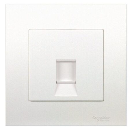 KB31RJ6 - 1 Gang Category 6 Data Outlet with Shutter