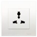 KB413S - Socket, Vivace, universal, 3pin, 13A, 250V, 1 gang, white