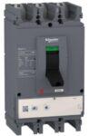 LV540510 - circuit breaker EasyPact CVS400N, 50 kA at 415 VAC, 400 A rating ETS 2.3 electronic trip unit, 3P 3d