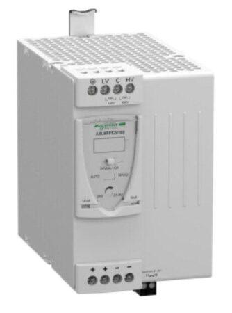 ABL8RPS24100 - Regulated SMPS, 1 or 2-phase, 100..500 V, 24 V, 10 A. The new generation universal power supplies for industrial use.