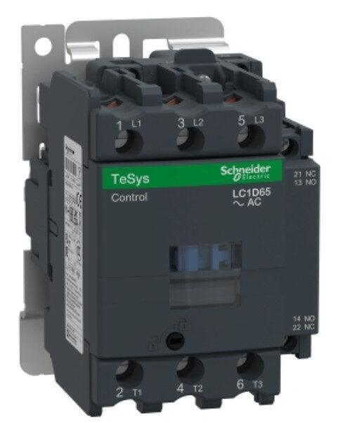 LC1D65P7 - TeSys Deca contactor,3P(3NO),AC-3/AC-3e/<=440V 65A,230V AC 50/60Hz coil