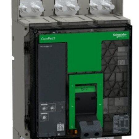 C063N320FM - Circuit breaker, ComPacT NS630bN, 50kA at 415VAC, 3P, fixed, manually operated, MicroLogic 2.0 control unit, 630A