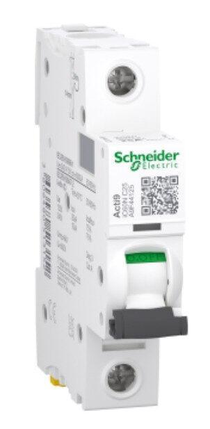 A9F44125 - Acti9 iC60N 1P 25A C Miniature Circuit breaker