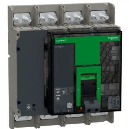 C080N420FM - Circuit breaker, ComPacT NS800N, 50kA at 415VAC, 4P, fixed, manually operated, MicroLogic 2.0 control unit, 800A