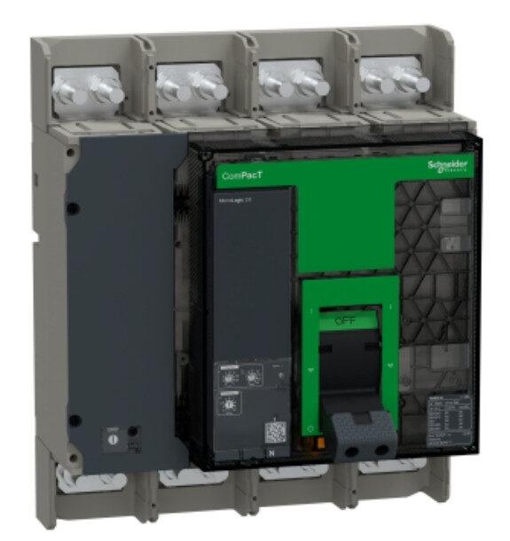 C080N420FM - Circuit breaker, ComPacT NS800N, 50kA at 415VAC, 4P, fixed, manually operated, MicroLogic 2.0 control unit, 800A