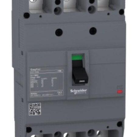 EZC250N3250 - circuit breaker,EasyPact EZC250N ,TMD, 250A ,3 poles 3d