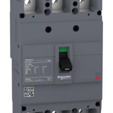 EZC250F3160 - circuit breaker,EasyPact EZC250F ,TMD, 160A ,3 poles 3d