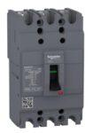 EZC100F3060 - circuit breaker,EasyPact EZC100F ,TMD, 60A ,3 poles 3d