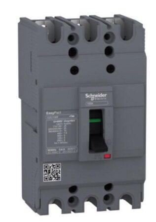 EZC100F3030 - circuit breaker,EasyPact EZC100F ,TMD, 30A ,3 poles 3d