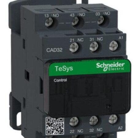 CAD32P7 - Control relay, TeSys Deca, 3NO+2NC, 0 to 690V, 230VAC 50/60Hz standard coil, screw clamp