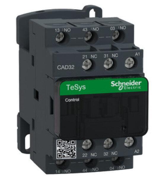 CAD32M7 - Control relay, TeSys Deca, 3NO+2NC, 0 to 690V, 220VAC 50/60Hz standard coil, screw clamp