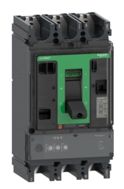 C63F32D630 - Circuit breaker, ComPacT NSX630F, 36kA/415VAC, 3 poles, MicroLogic 2.3 trip unit 630A