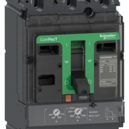 C10N3TM016 - Circuit breaker, ComPacT NSX100N, 50kA/415VAC, 3 poles, TMD trip unit 16A