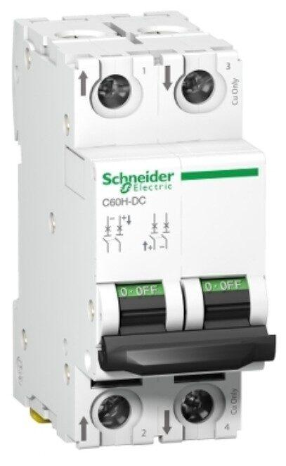 A9N61539 - miniature circuit breaker - C60H - 2 poles - 63 A - C curve