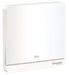 E8331D45N_WE - AvatarOn, switch, 45A, 250V, 2P, LED, White